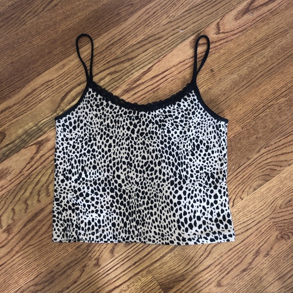 Brandy Melville leopard skylar tank - Picture 2 of 2